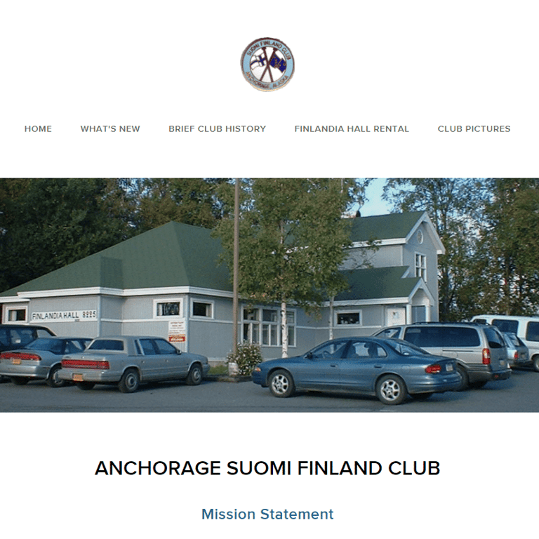 Anchorage Suomi Finland Club - Finnish organization in Anchorage AK